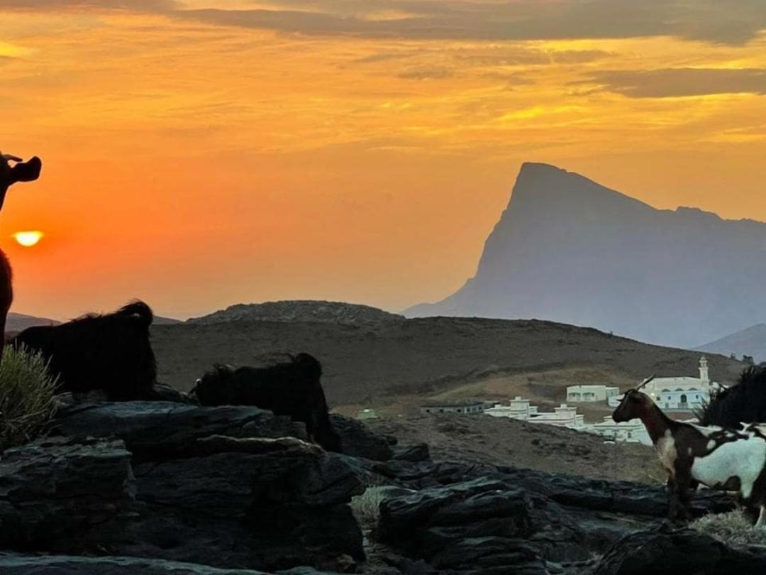 Вилла Jabal Shams Bayt Kawakib Misfah Экстерьер фото